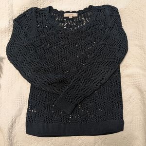 Ann Taylor LOFT Green Sweater